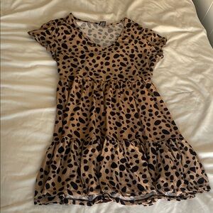 Leopard Print Women’s Dress